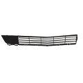 Front Passenger Side Bumper Grille For Lincoln Mkx 2011 2012 2013 2014 2015 Textured Black Plastic Replacement Fo1036184 