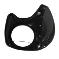 Keenso Motorcycle Headlight Fairing Cover Glossy Black Windshield Front For Daily Commute Road Trips And Racing