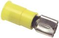Multicomp Cfs-dy-1025 Terminal Female Disconnect 0 25in Yellow 1 Piece 