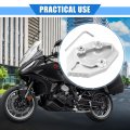 Vekauto Motorcycle Stand Kit Compatible For Kawasaki Zzr1400 Gtr1400 Durable Aluminum Alloy Silver Tone Bike Support Holder