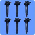 Premium High Performance Ignition Coil Set 6 Pack For Ford Lincoln Mercury Uf553 Ic-gdg520-6 