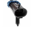 Abs Speed Sensor For Gmc Safari 1995 To 2002 Plastic Housing Blade Terminal Wiring Harness Included Replacement 15997070 