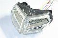 Httmt Mt197- Motorcycle Clear Led Tail Light Brake With Integrated Turn Signals Indicators Compatible Ducat 1098 1098r 1098s