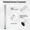 X Autohaux Od 38mm 1 5 Length 20 500mm Aluminum Alloy Tube Intercooler Pipe Straight Air Intake Silver Tone For Car
