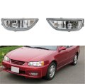 Fog Light Assembly Replacement For Corolla 2001 2002 Pair Of Clear Lens Front Lamps With H11 Halogen Bulbs Direct Bolt On 