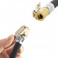 Uxcell Car Truck 1 2 Male Thread Rubber Inflating Hose Air Tire Inflator 14 5 Inch