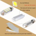 Wiseshine 578 Festoon Led Bulb Extremely Super Bright 6000k White 211-2s 212-2 Map Bulb 43mm 44mm Dc 12v For Automotive