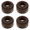 Caltric 4x Valve Stem Seal For Honda Nx650 1988-1989 