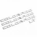 3pack Oem 2023 Colorado Plus Lt Emblem 3d Letters Badge Compatible With Fits 2019-2023 Genuine 84113503 85594766 Chrome