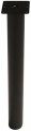 Tablelegsonline 28 Tall Desk Height Legs 3 Diameter Single Black 