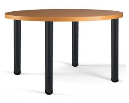 Tablelegsonline 28 Tall Desk Height Legs 3 Diameter Single Black