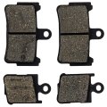 Niche Brake Pad Set For Honda Vfr1200f Vfr1200fd 06455-mge-016 Front Organic 2 Pack