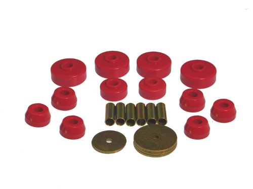 Prothane 18-101 Red Body Mount Kit