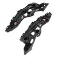 Pair Front Bumper Bracket For 2014 2015 2016 2017 2018 2019 Toyota Highlander Replacement 525350e050 525360e030 To1043133 
