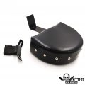 Httmt Tghd-sbb045-i Driver Backrest Easy On Off Studded Compatible With H-d 2007-2017 Heritage Softail Fatboy