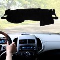 X Autohaux Polyester Dashboard Cover Mat Protector Non Slip Carpet Replacement For Subaru Legacy Outback 2005-2009