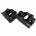Httmt- Matte Black Headbolt Bridge Kit- Spark Plug Head Bolt Covers Compatible With 2004 Up Xl Xr Sporster P N Mt454-002-mbk