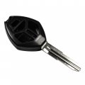 Hqrp Remote Key Shell Case Fob W 4 Buttons For Mitsubishi Lancer 2007 2008 2009 2010 07 08 09 10 