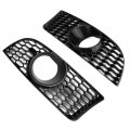 Fog Lamp Cover Easy Installation 2pcs Durable Light Grille Stylish Replacement For E90 E92 E93 M3 Style