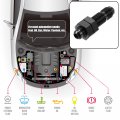 X Autohaux Car Straight Bulkhead Fuel Fitting 4an Male To Flare Union Adapter Black