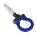 Blue Aluminum Alloy Front Bumper Trailer Ring Eye Towing Tow Hook Screw For Japanese Car 