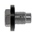 Engine Oil Drain Plug For Chrysler Pt Cruiser 2001 Steel Silver 5 8 Bolt Grade Conventional Method Replacement 11128-ez40a 