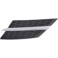 Driver Side Grille For Toyota Rav4 2013 2014 2015 Capa Certified To1200360 531060r010 Black Plastic Standard Style Snap On 