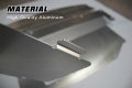 Elitewill Silver Aluminum Front Lower Engine Splash Shield Guard Under Tray Cover Skid Plate Fit For 2003-2009 Nissan 350z