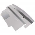 Elitewill Silver Aluminum Front Lower Engine Splash Shield Guard Under Tray Cover Skid Plate Fit For 2003-2009 Nissan 350z