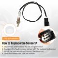 Uxcell 1 Pcs Car O2 Oxygen Sensor Air Fuel Ratio Replacement No 3921023700 For Kia Spectra 2003-2009 Sx 2007-2009 Spectra5