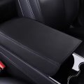 A Abigail Center Console Cover Armrest For Tesla 2017-2023 Model 3 2020-2023 Y Pu Leather Lid Box Protector Interior 