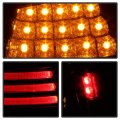 Acanii For 2005-2008 Bmw E90 4-door Sedan 3-series Red Smoked Led Tail Lights Brake Lamps Pair Set Driver Passenger
