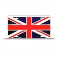 British Britain Flag Union Jack Metal License Plate 