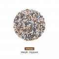 Uxcell 4 Packs Replacement Shower Head Bead 3-4mm Filters Mineral Stone Bead For Water Softener Filtration Yellow Grey White