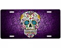 Sugar Skull License Plate 