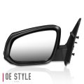 Auto Dynasty To1320349 Factory Style Driver Left Side Mirror Manual Folding Power Adjust Heated Glass Turn Signal Compatible