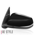 Auto Dynasty To1320349 Factory Style Driver Left Side Mirror Manual Folding Power Adjust Heated Glass Turn Signal Compatible