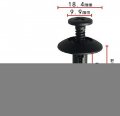 Autobahn88 Body Panel Clip With Screw Compatible Ford Universal Use Pack Of 20