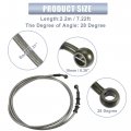 Uxcell 1 Set 2 2m 7 22ft Motorcycle Hydraulic Brake Or Clutch Line Hose Universal For Dirt Bike Atv Moped Scooter With Screws