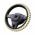 Eggplant Steering Wheel Cover 15 Inch Car Covers For Men Protector Non-slip Universal Fit Most 