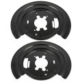 Rear Brake Dust Shields 2pcs For Dodge Durango 2004 2005 And Ram 1500 2002 2007 Black Backing Plates 924 225 