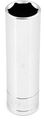 W32320 6 Point Socket 1 2 In Drive 5 8 Deep Wall Chrome Vanadium Steel Polished Nickel Finish 