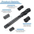 Spiral Flute Thread Taps 3 8-16 Bsw H2 Machine Threading Tap Bit Nitrided Coated Screw Tapping Repair Tool M2 High-speed Steel
