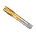 1-8 Unc B2 Spiral Point Thread Tap Screw Threading Tapping Tool Titanium Coated 6542 High Speed Steel Machine Taps Bit