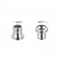 Uxcell Faucet Adapter 2pcs M16mmx6mm Male Thread To M22mmx6mm Brass Tap Aerator Connector For Kitchen Bathroom Sink
