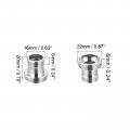 Uxcell Faucet Adapter 2pcs M16mmx6mm Male Thread To M22mmx6mm Brass Tap Aerator Connector For Kitchen Bathroom Sink