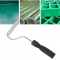 Fiberglass Roller Laminating Tool Handheld Aluminum Alloy Smooth Rolling Bubble Removal Set For Window Bathtub Door 19 X 100mm