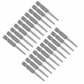 Uxcell 20 Pcs T8 Magnetic Torx Screwdriver Bits 1 4 Inch Hex Shank 2-inch Length S2 Power Tool