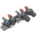 4-solenoid Valve Water Inlet Assembly Aju75152602 For Lg Washers Solves Slow Filling Leakage Water Temperature Errors With Dual