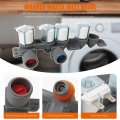4-solenoid Valve Water Inlet Assembly Aju75152602 For Lg Washers Solves Slow Filling Leakage Water Temperature Errors With Dual